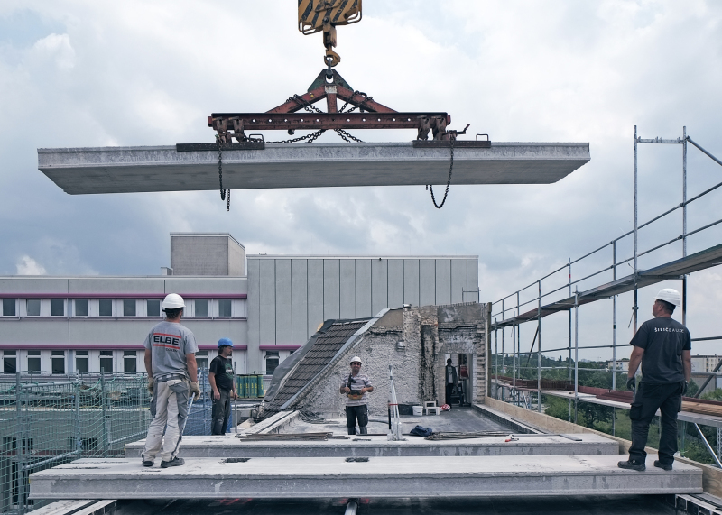 Concrete Slab and Precast